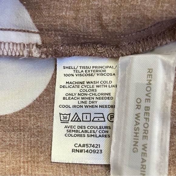 LOFT Polka Dot Tie-Back Sleeveless Swing Dress - Picture 10 of 11